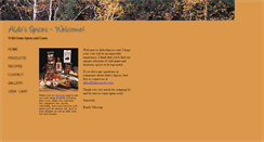 Desktop Screenshot of aldosspices.com